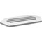 Ekena Millwork Half Round Surface Mount PVC Gable Vent: Functional, w/ 3-1/2"W x 1"P Standard Frame, 30"W x 15"H GVPHR30X1501SF - alternate 5